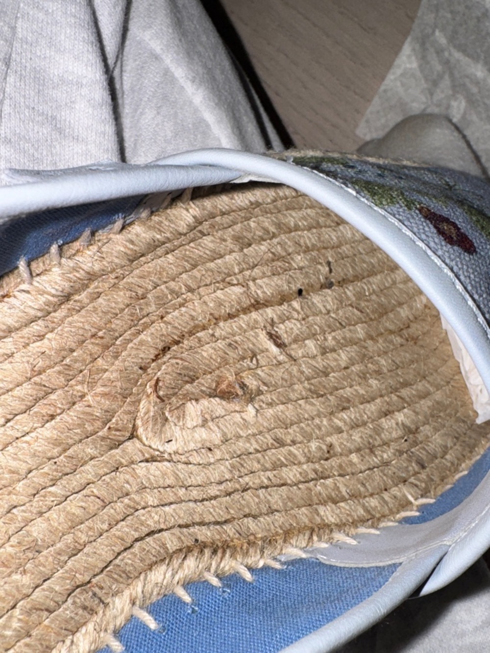 NEW Gucci Floral Espadrilles 38.5 - Picture 8 of 12